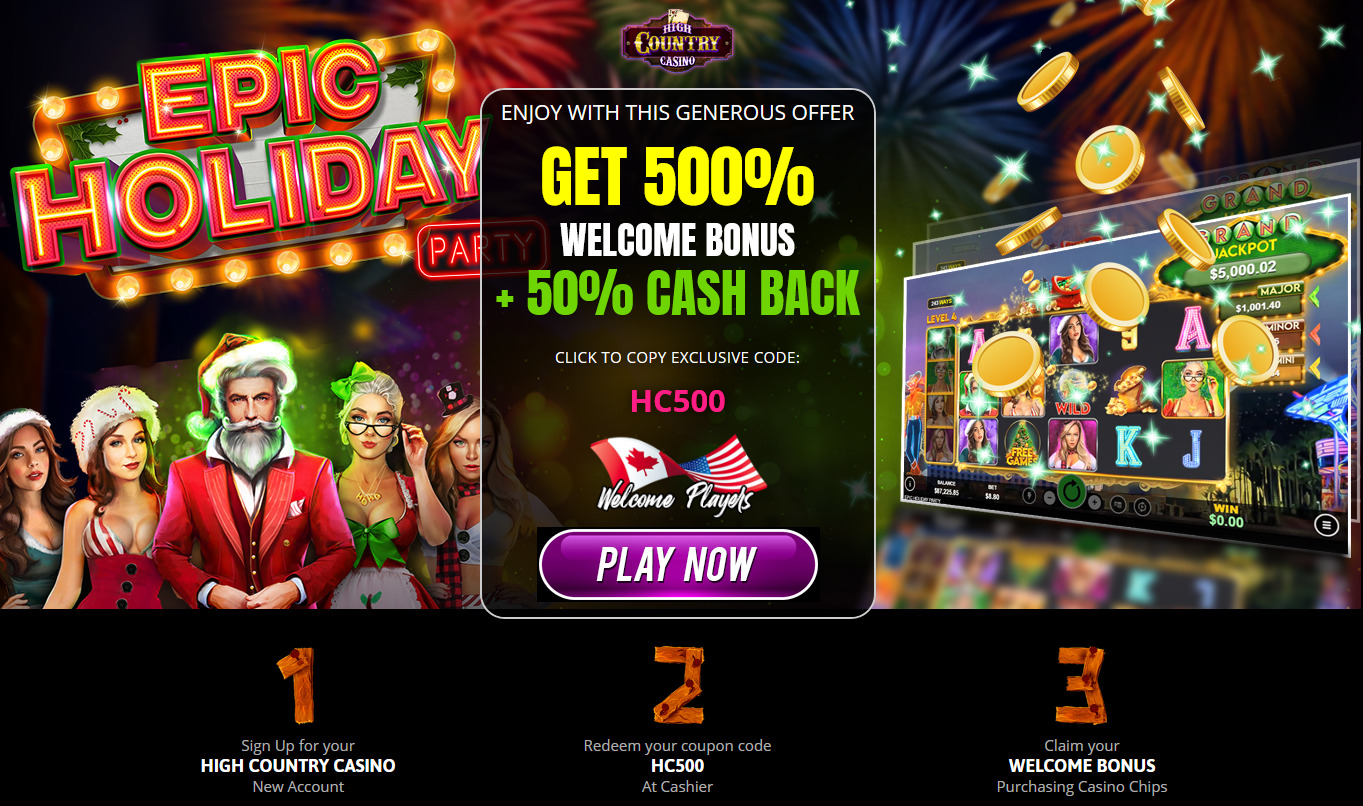 500% WELCOME BONUS | +
                                          50% CASHBACK